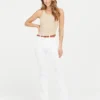 Spanx Flare Jeans, White