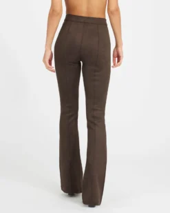 Spanx New Arrivals Faux Suede Flare Pants