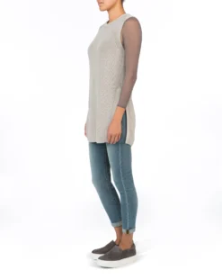 Spanx® Sheer Fashion Mesh Thong Bodysuit