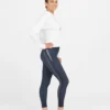 Spanx Look At Me Now Seamless Track Stripe Leggings