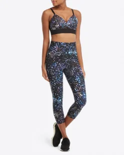 Spanx Booty Boost® Active Printed Cropped Leggings