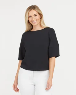 Spanx AirEssentials Puff Sleeve ‘At-the-Hip’ Top 19 Spanx AirEssentials Puff Sleeve ‘At-the-Hip’ Top