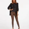 Spanx Faux Leather Snakeskin Leggings