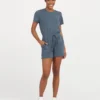Spanx New Arrivals AirEssentials Short Sleeve Romper 2 Spanx New Arrivals AirEssentials Short Sleeve Romper
