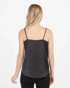 Spanx Shop All Clothing Satin Mesh V-Neck Cami