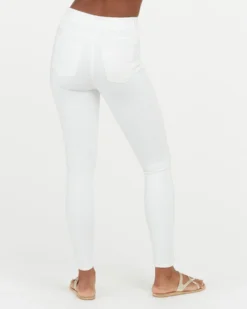 Spanx Ankle Skinny Jeans, White