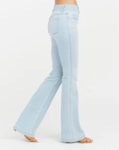 Spanx Flare Jeans, Light Wash