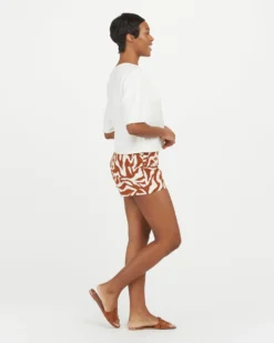 Spanx On-the-Go Printed Shorts, 4