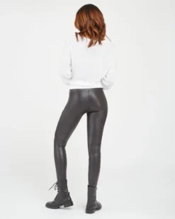 Spanx The Inseam Shop Faux Leather Moto Leggings