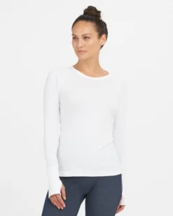 Spanx Look At Me Now Seamless Long Sleeve Tee 14 Spanx Look At Me Now Seamless Long Sleeve Tee
