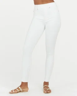 Spanx Ankle Skinny Jeans, White