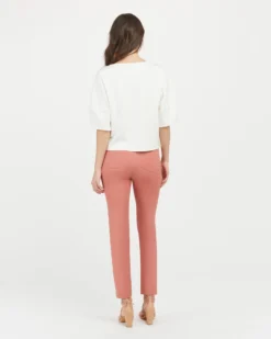 Spanx Pants On-the-Go Ankle Slim Straight Pant