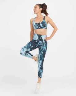 Spanx Booty Boost® Active Marbled 7/8 Leggings 9 Spanx Booty Boost® Active Marbled 7/8 Leggings