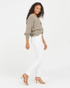 Spanx New Arrivals Ankle Straight Leg Jeans, White