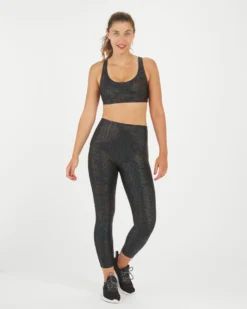 Spanx Sports Bras + Panties Printed Low Impact Sports Bra 32 Spanx Sports Bras + Panties Printed Low Impact Sports Bra