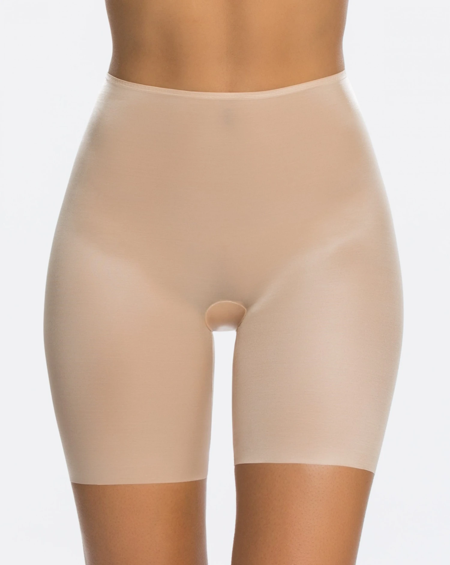 Spanx Skinny Britches® Mid-Thigh Short Shop All Shapewear 10 Spanx Skinny Britches® Mid-Thigh Short Shop All Shapewear