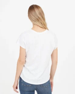 Spanx The Summer Shop Pima Cotton Crew Neck Tee