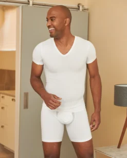 Spanx Sculpt Cotton V-Neck