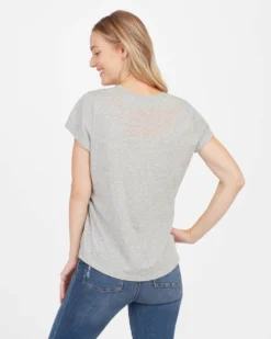 Spanx The Summer Shop Pima Cotton Crew Neck Tee