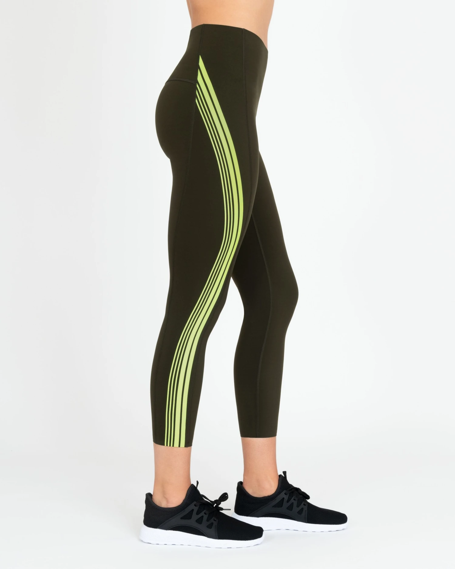 Spanx Every.Wear Contour Stripe 7/8 Leggings 6 Spanx Every.Wear Contour Stripe 7/8 Leggings