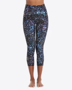 Spanx Booty Boost® Active Printed Cropped Leggings