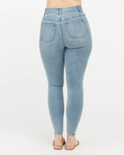 Spanx Back In Stock Ankle Skinny Jeans, Light Vintage Wash