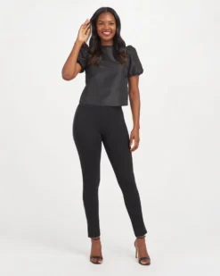 Spanx Shop All Clothing The Perfect Black Pant, Ankle Sequin Tuxedo Skinny 10 Spanx Shop All Clothing The Perfect Black Pant, Ankle Sequin Tuxedo Skinny