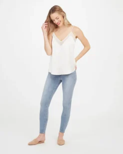 Spanx Shop All Clothing Satin Mesh V-Neck Cami