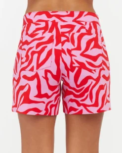 Spanx On-the-Go Printed Shorts, 6