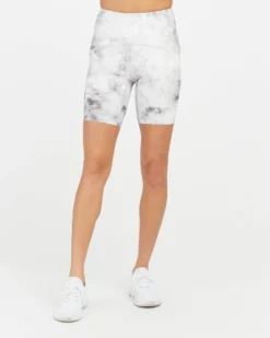 Spanx Booty Boost® Active Cloudy Tie Dye Bike Short, 8