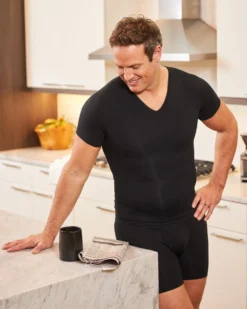 Spanx Sculpt Cotton V-Neck