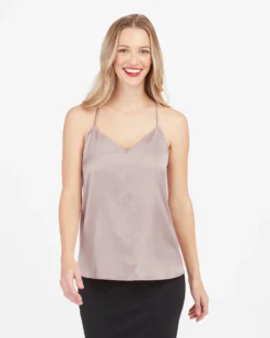 Spanx Satin V-Neck Racerback Cami 23 Spanx Satin V-Neck Racerback Cami