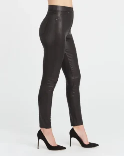 Spanx Best Sellers Leather-Like Ankle Skinny Pant