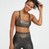 Spanx Sports Bras + Panties Printed Low Impact Sports Bra 1 Spanx Sports Bras + Panties Printed Low Impact Sports Bra