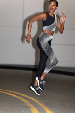 Spanx Every.Wear Reflective Crop Top Shop All Activewear